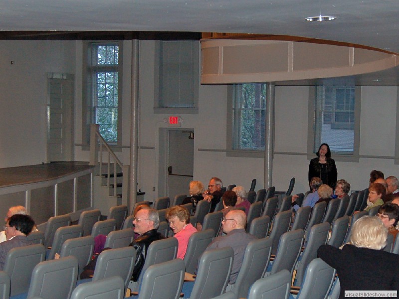 The audience before the performance.