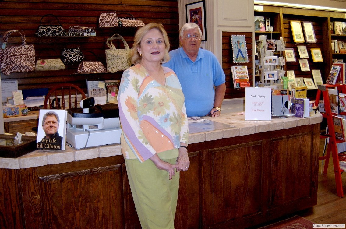 Mr. and Mrs. Crow, owners of Pablo's on Market